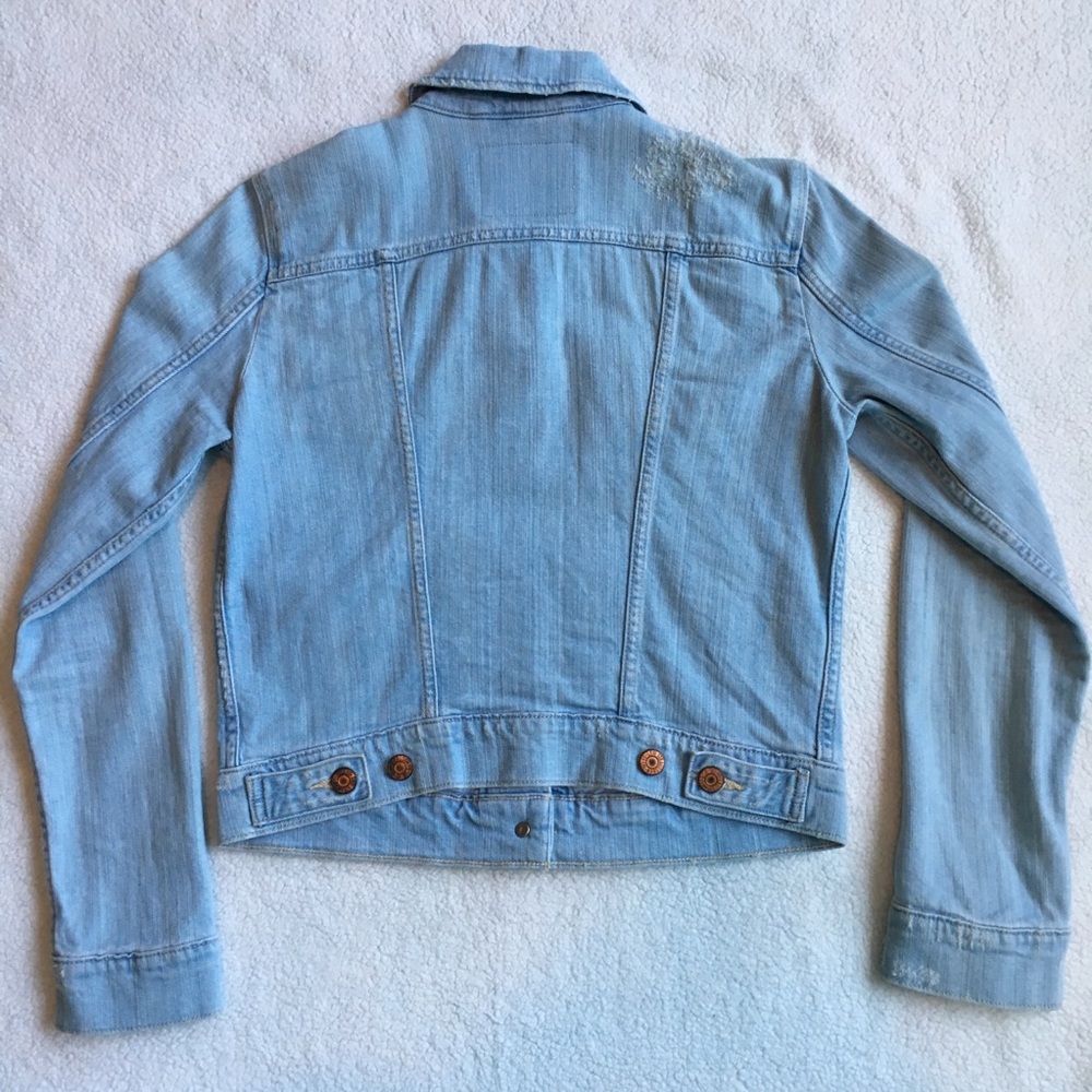 Levi’s Light Blue Denim Jacket Levi Size S Small - Picture 2 of 8